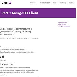 Vert.x 3 MongoDB Conf