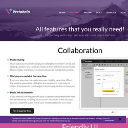 Vertabelo - Design Your Database Online