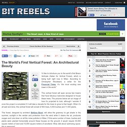 The World’s First Vertical Forest: An