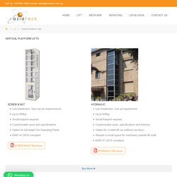 Vertical Platform Lifts