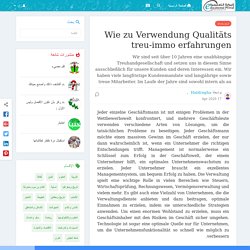 Wie zu Verwendung Qualitäts treu-immo erfahrungen