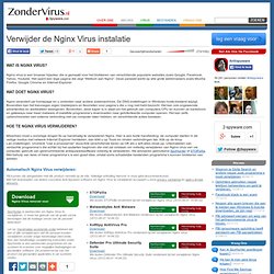 Verwijder de Nginx Virus instalatie