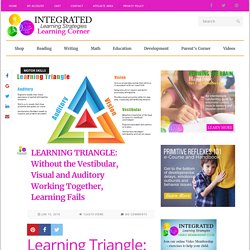 LEARNING TRIANGLE: Without the Vestibular, Visual and Auditory Working Togeth...