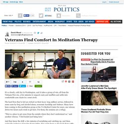 Veterans Find Comfort In Meditation Therapy
