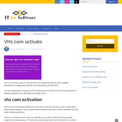 How Do I Get a VH1 Activation Code?