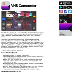VHS Camcorder