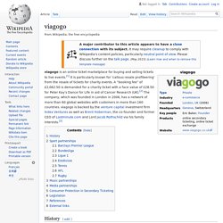 viagogo - Wikipedia