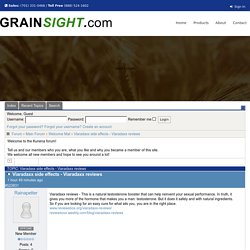 Grain Sight: Viaradaxx side effects - Viaradaxx reviews (1/1)