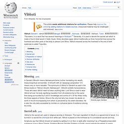 Vibhuti