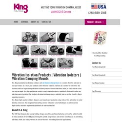 Vibration Isolation Products