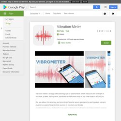 Appli Vibrometer