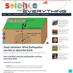 Good vibrations: What Earthquakes can tell us about the Earth - Science Over Everything