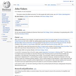 Sir John Vickers UK BanX - Wiki