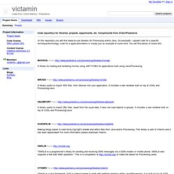 victamin - Code from Victor Martins / Pixelnerve
