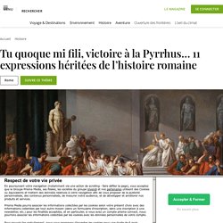 Tu quoque mi fili, victoire à la Pyrrhus… 11 expressions héritées de l’histoire romaine - Geo.fr