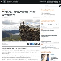 Victoria: Bushwalking in the Grampians