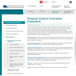 Victorian Careers Curriculum Framework