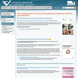 early years victorian pearltrees framework learning