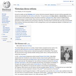 Victorian dress reform