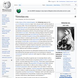 Victorian era