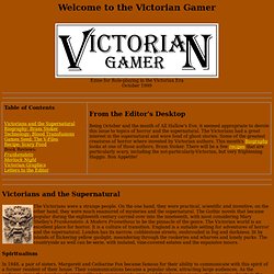 Victorian Gamer - October 1999