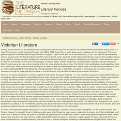 Victorian Literature - Literature Periods & Movements