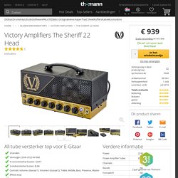 Victory Amplifiers The Sheriff 22 Head – Thomann Nederland