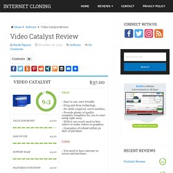 Video Catalyst - Don't Buy Before You Read This Review