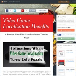 Where to Find Reliable Video Games Localization with Ease?