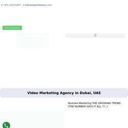 The Best Video Marketing Agency in Dubai