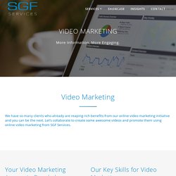 Video Marketing - SGF Services