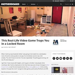 This Real-Life Video Game Traps You in a Locked Room