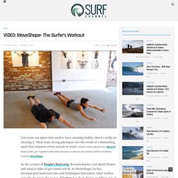 VIDEO: WaveShape- The Surfer's Workout