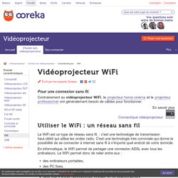 Videoprojecteur WiFi : fonctionnement et usage du vidéoprojecteur WiFi
