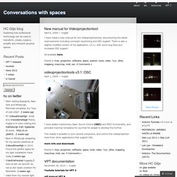videoprojectiontool (tutorial VPT)