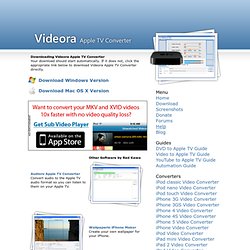 Apple TV Converter Download
