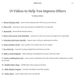 19 Videos to Help You Impress Others