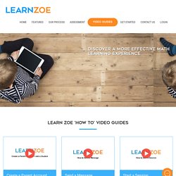 8 Videos How LearnZoe Live Math Tutoring Works