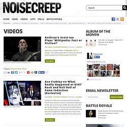 Posts from the Video Category at Noisecreep