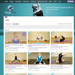 Yoga Videos Online