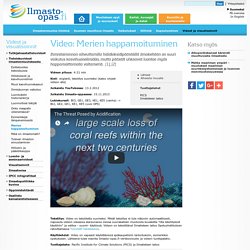 Videot ja visualisoinnit - ilmasto-opas.fi