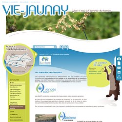 Vie Jaunay - Les syndicats d'eau potable