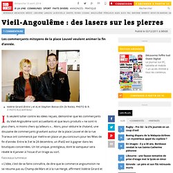 Vieil-Angoulême : des lasers sur les pierres