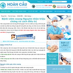 Bệnh viêm xoang: Nguyên nhân, triệu chứng và cách điều trị