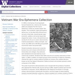 Vietnam War Era Ephemera Collection