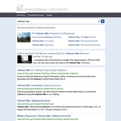 vietnam war - National Archives Search Results