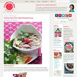 Vietnamese Pho Recipe: Beef Noodle Soup