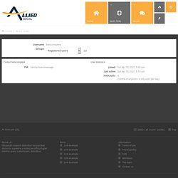 Allied's Forum - Viewing profile - ketocomplete