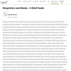 Respirators and Masks - A Brief Guide
