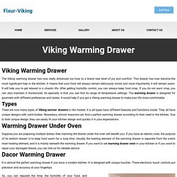 Best Viking Warming Drawer